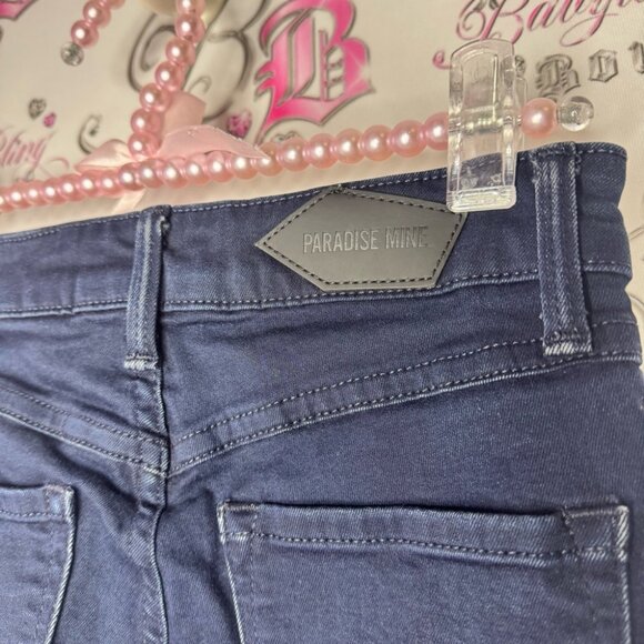 Paradise mine high rise jegging soft Women's Dark Blue Jeans tight aritzia - Picture 3 of 9